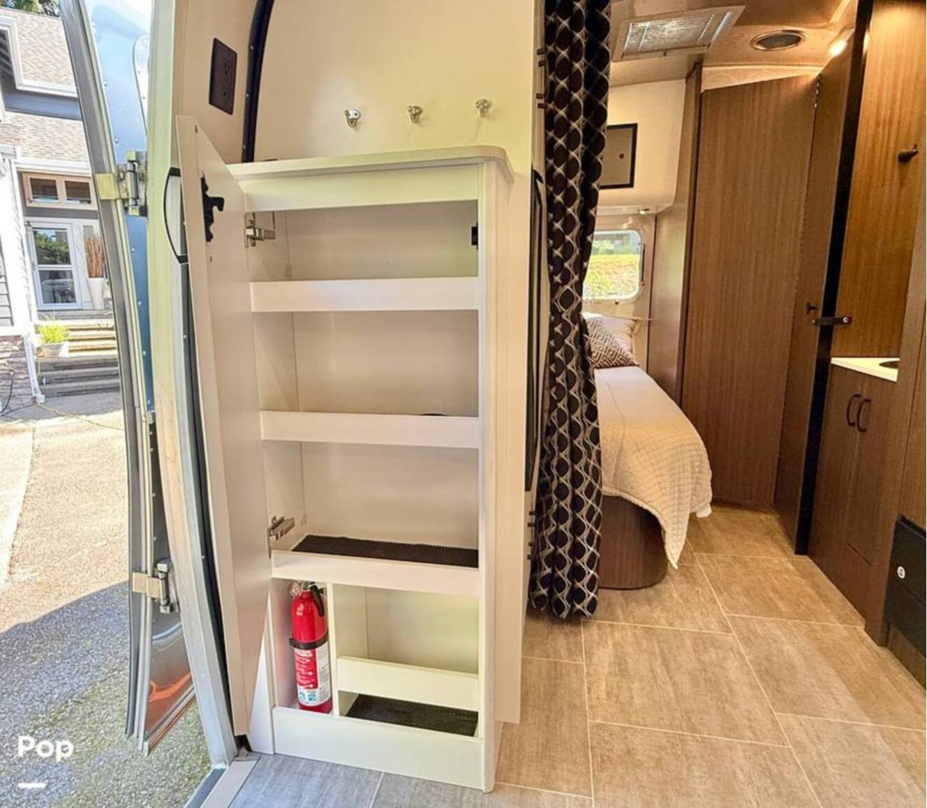 A photo of this 2021 Airstream Caravel 19CB