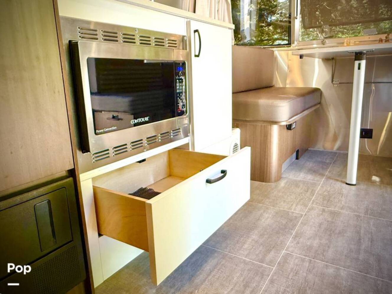 A photo of this 2021 Airstream Caravel 19CB