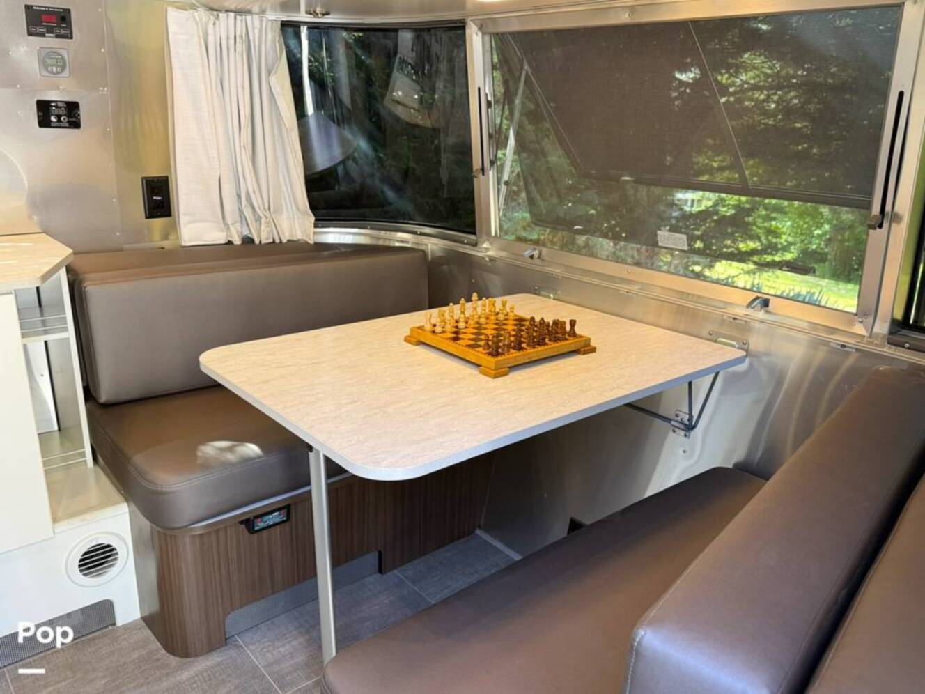 A photo of this 2021 Airstream Caravel 19CB