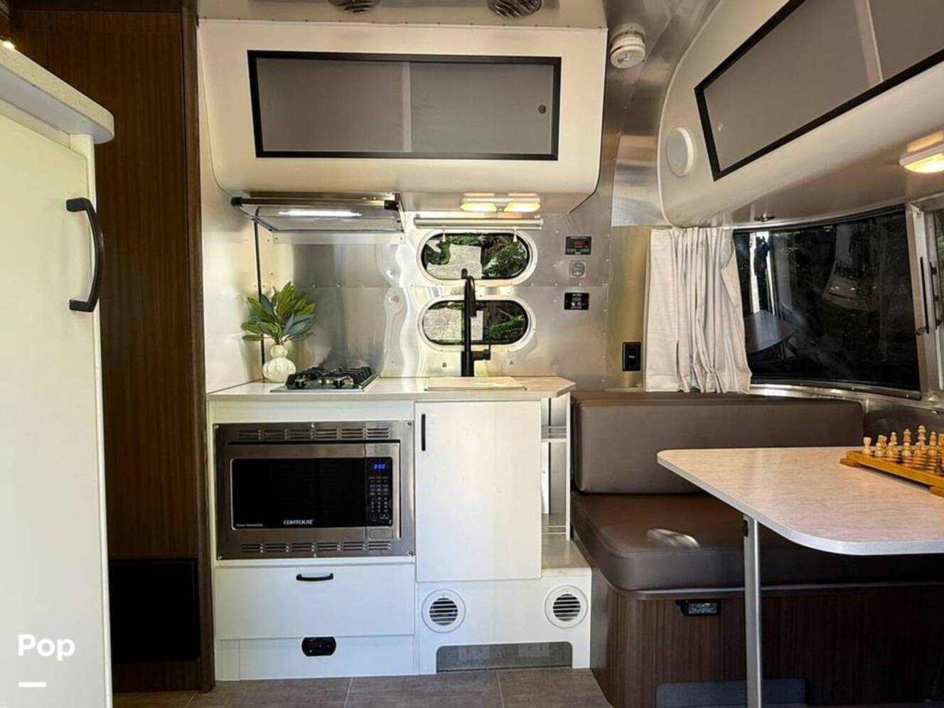 A photo of this 2021 Airstream Caravel 19CB