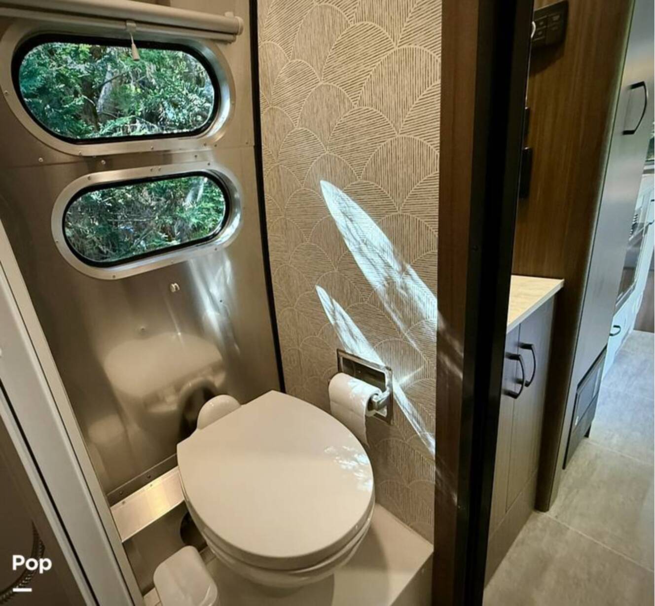 A photo of this 2021 Airstream Caravel 19CB