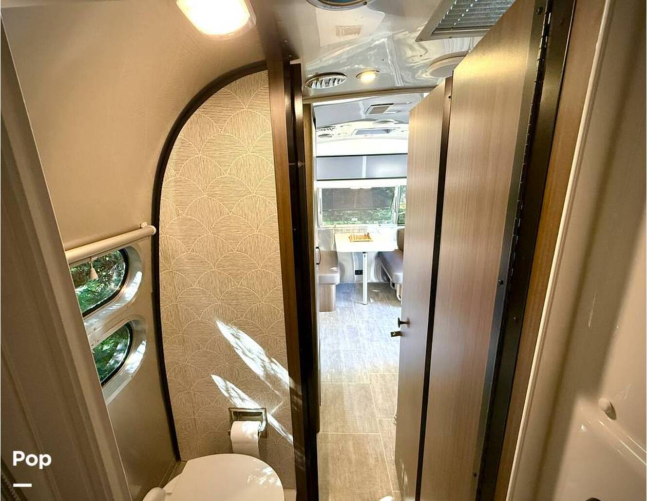 A photo of this 2021 Airstream Caravel 19CB