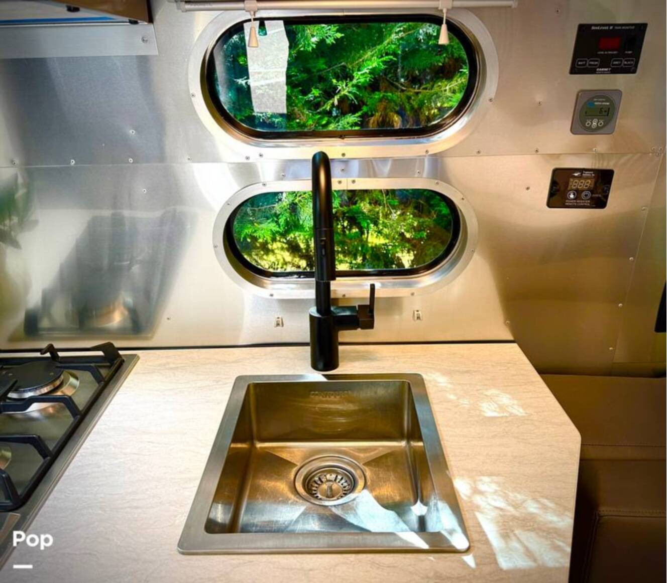 A photo of this 2021 Airstream Caravel 19CB