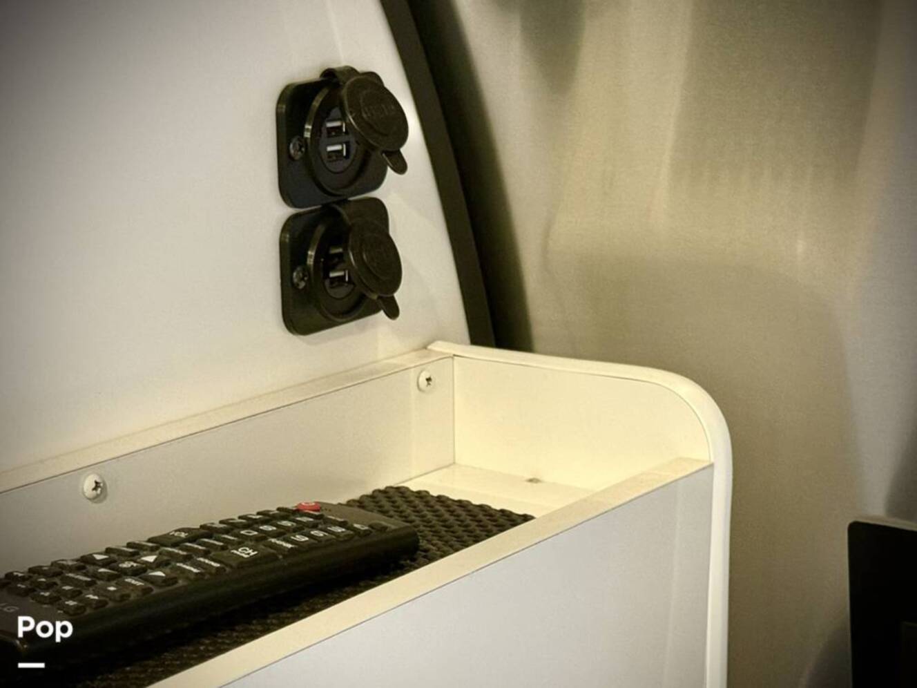 A photo of this 2021 Airstream Caravel 19CB