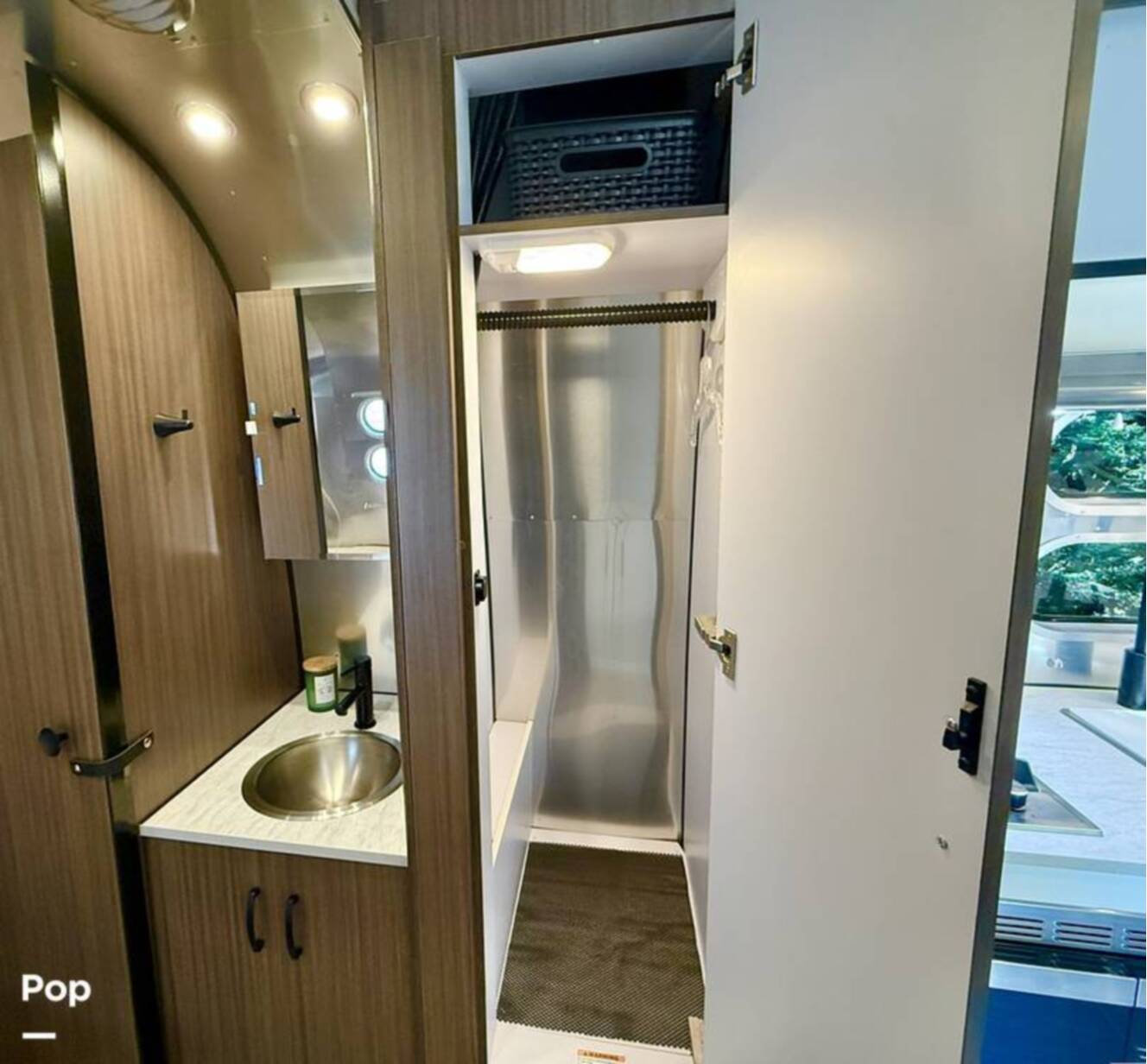A photo of this 2021 Airstream Caravel 19CB