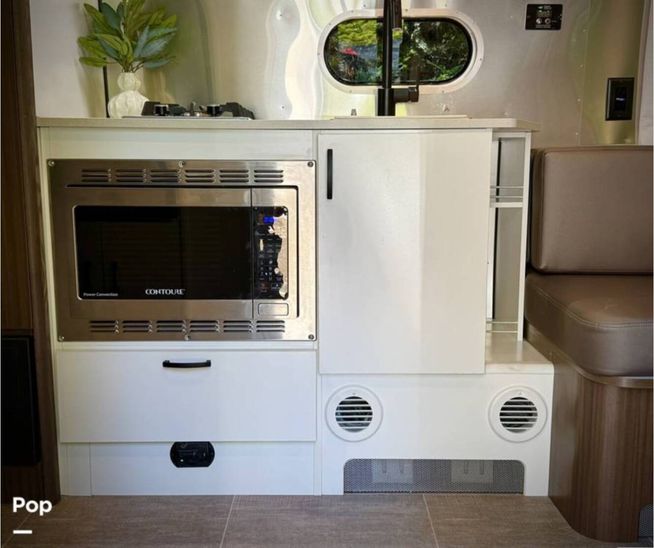A photo of this 2021 Airstream Caravel 19CB