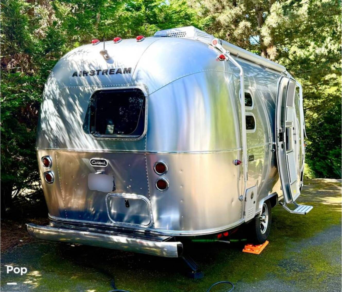 A photo of this 2021 Airstream Caravel 19CB