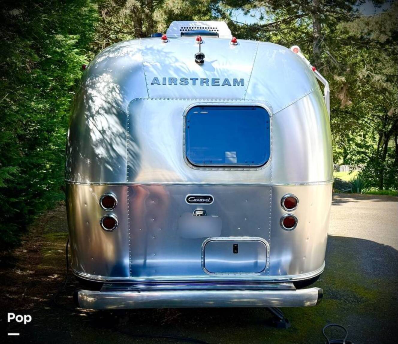 A photo of this 2021 Airstream Caravel 19CB