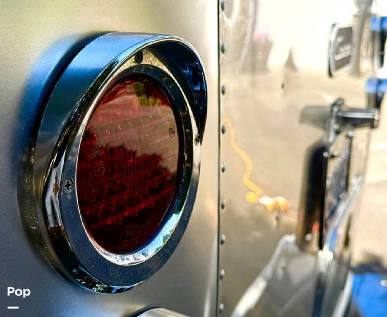A photo of this 2021 Airstream Caravel 19CB