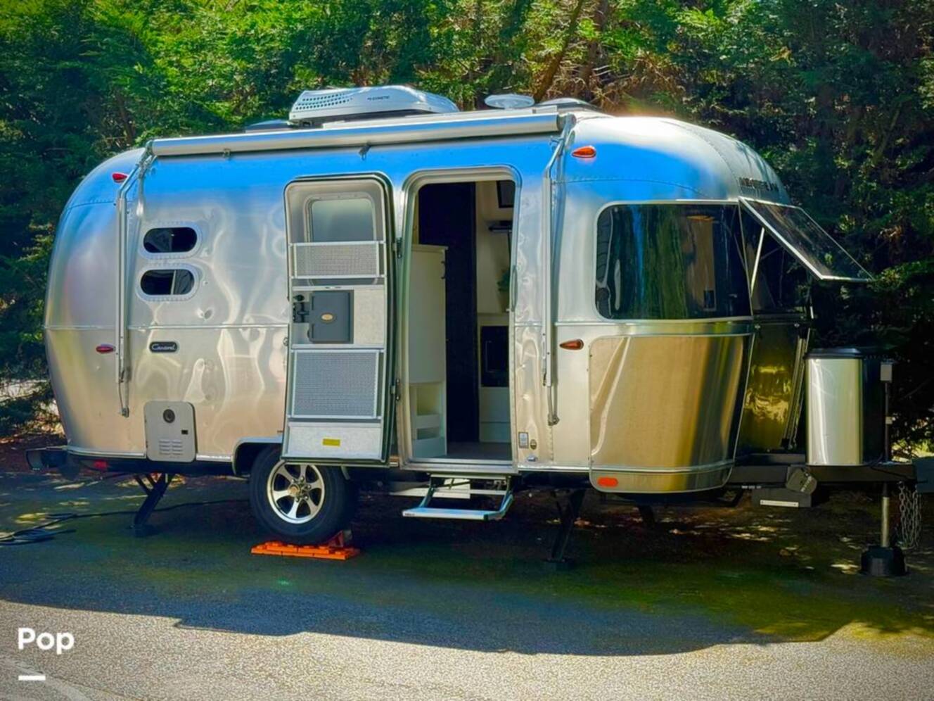 A photo of this 2021 Airstream Caravel 19CB