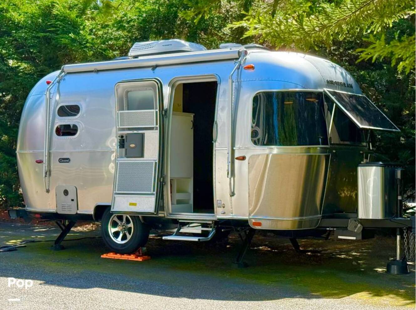 A photo of this 2021 Airstream Caravel 19CB