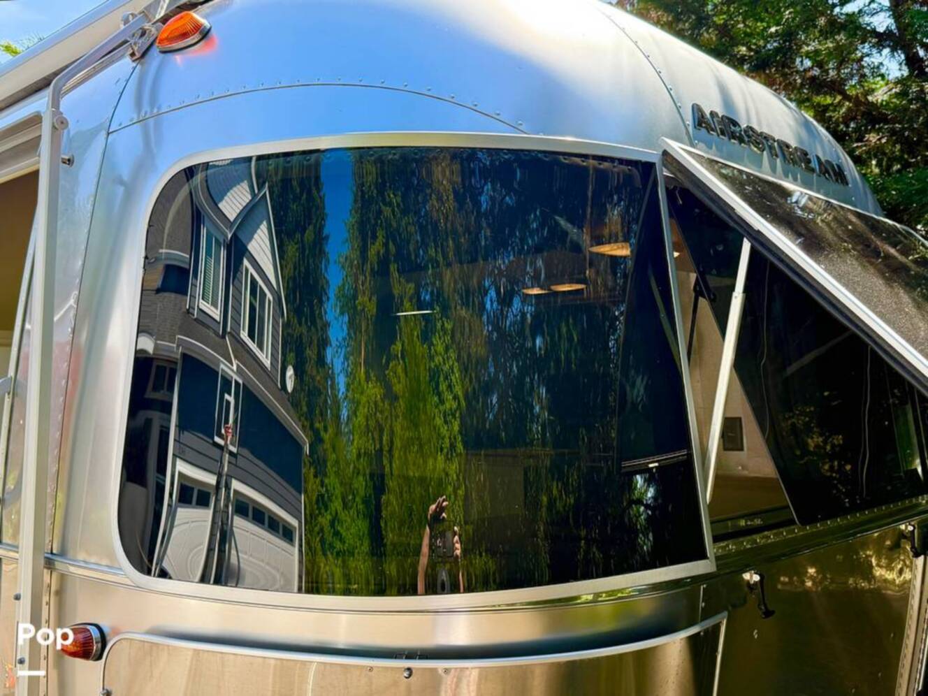 A photo of this 2021 Airstream Caravel 19CB