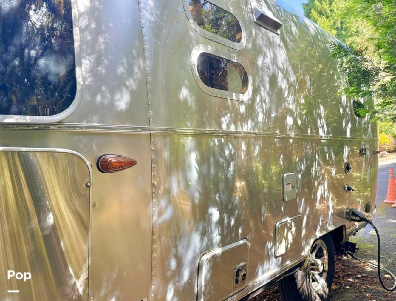 A photo of this 2021 Airstream Caravel 19CB