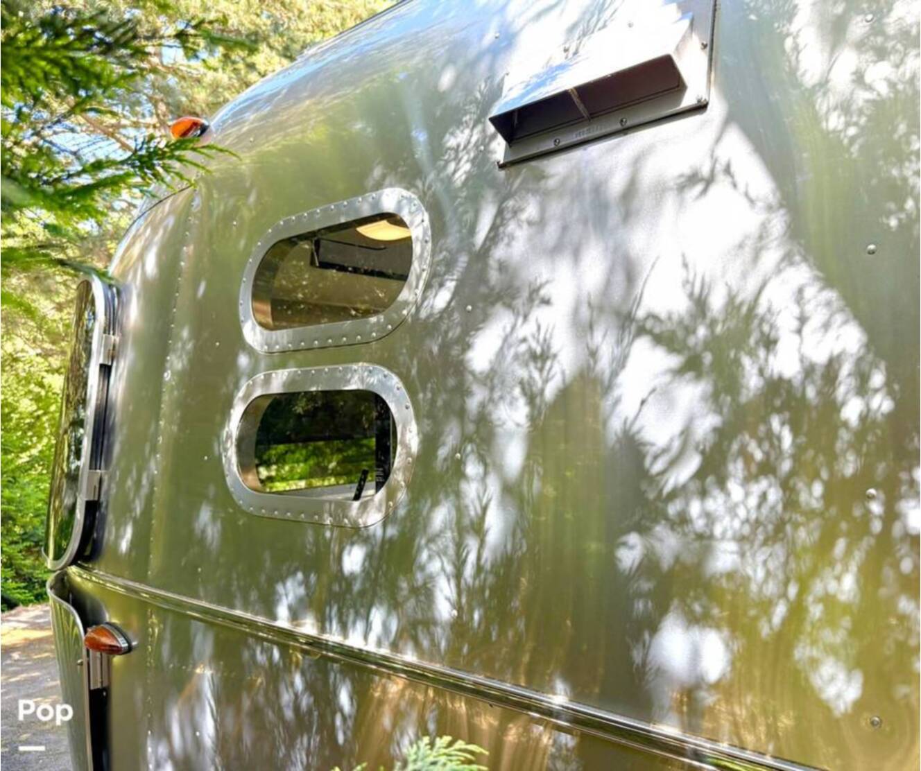A photo of this 2021 Airstream Caravel 19CB