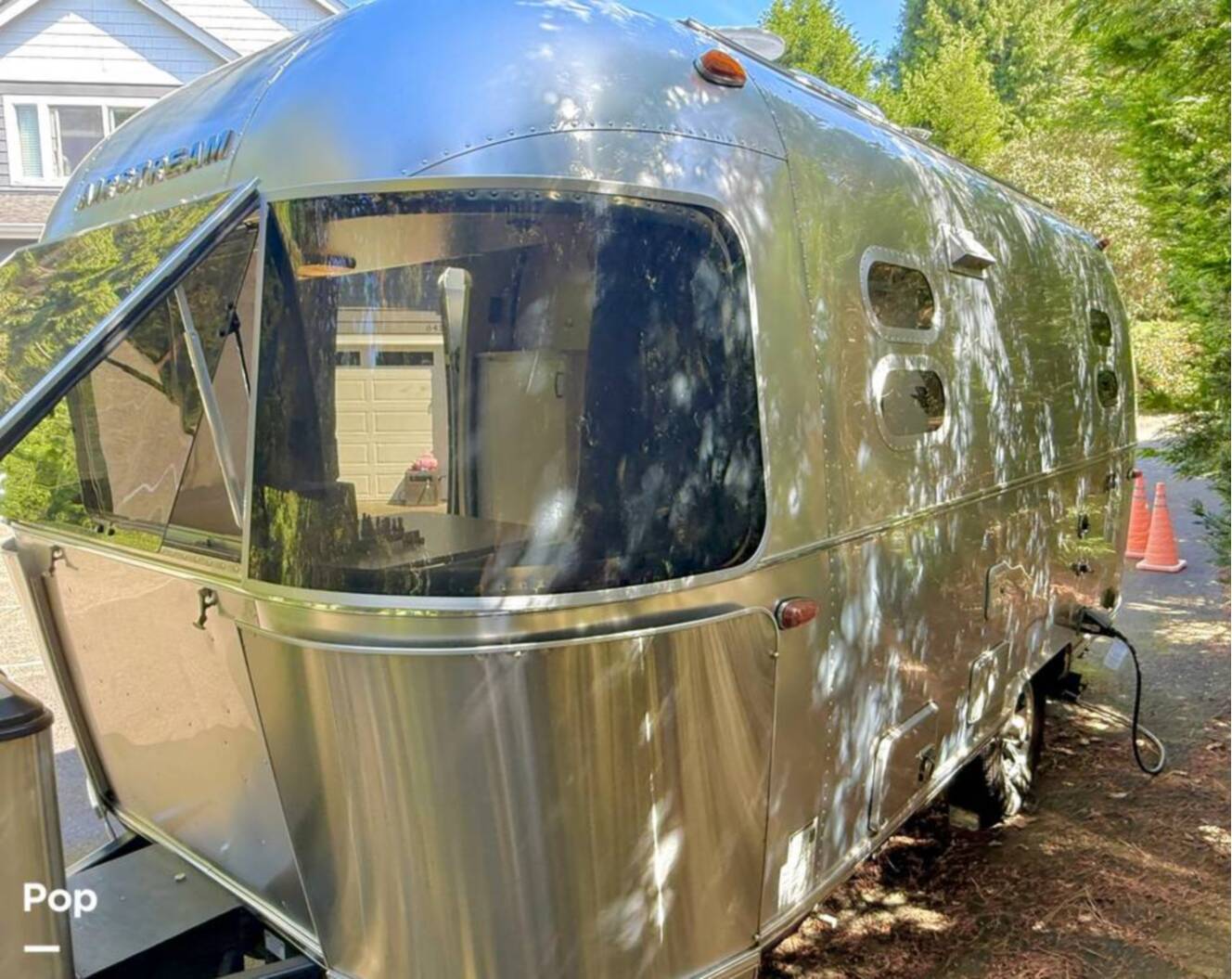 A photo of this 2021 Airstream Caravel 19CB