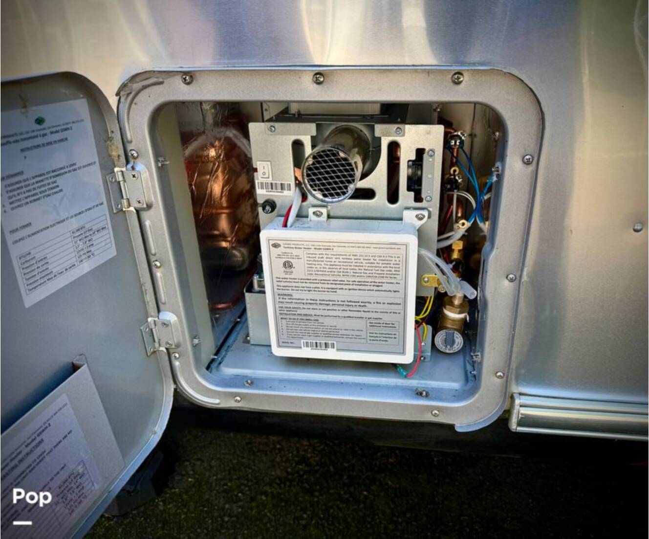A photo of this 2021 Airstream Caravel 19CB