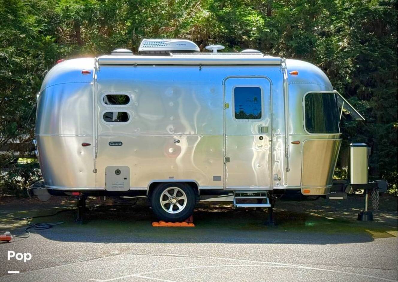 A photo of this 2021 Airstream Caravel 19CB