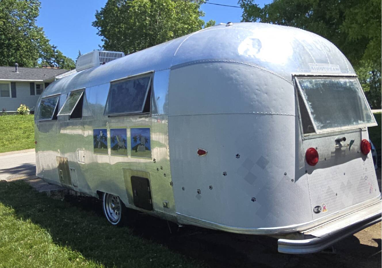 A photo of this 1963 Airstream TRADE WIND 23FB