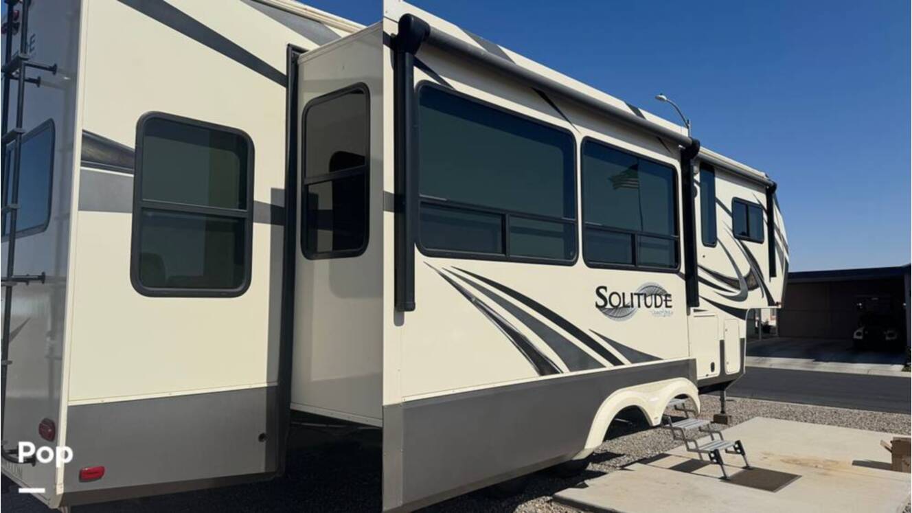 A photo of this 2020 Grand Design Solitude S-Class 2930RL