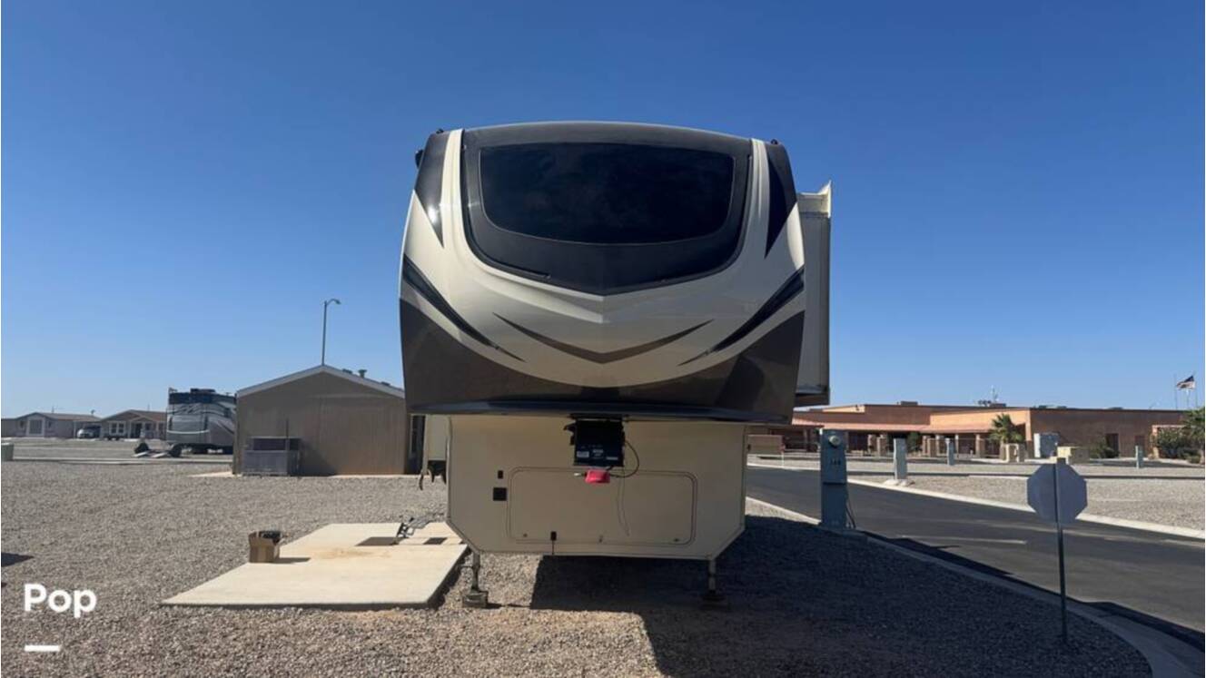 A photo of this 2020 Grand Design Solitude S-Class 2930RL