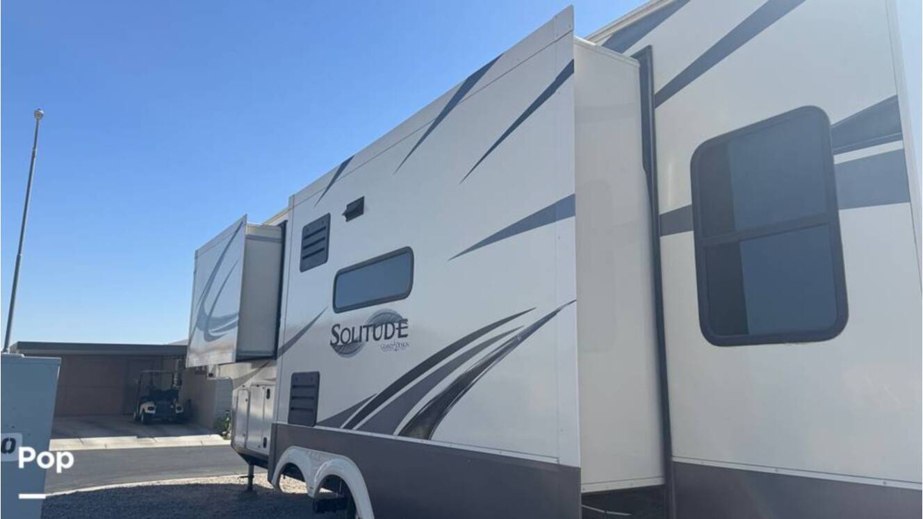 A photo of this 2020 Grand Design Solitude S-Class 2930RL