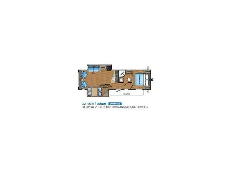 2018 JAYCO JAY FLIGHT 29RLDS