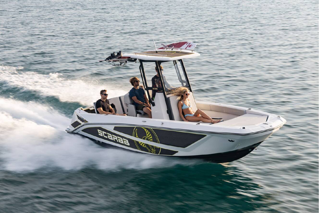 A photo of this 2024 Scarab 235 Open ID