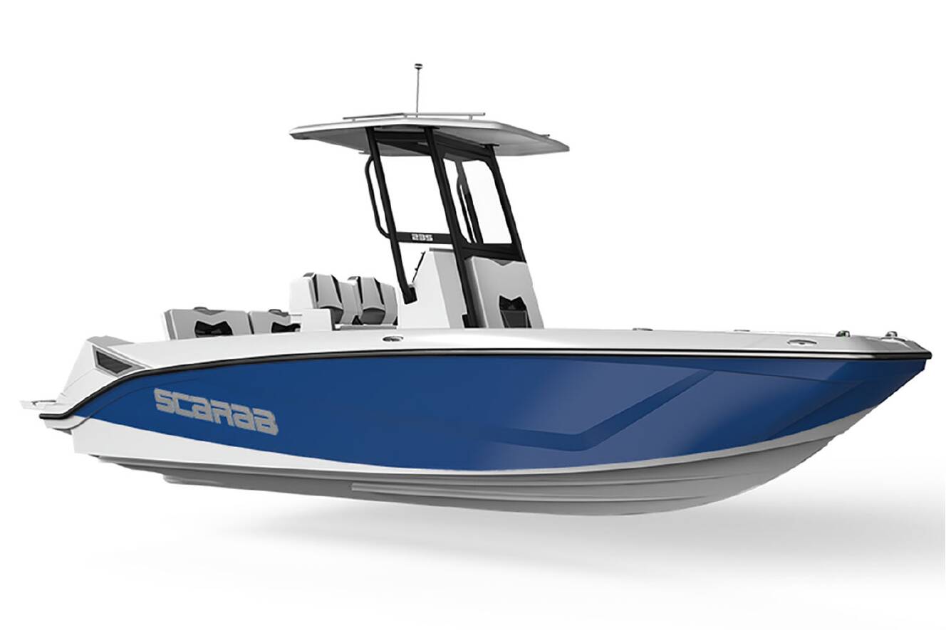 A photo of this 2024 Scarab 235 Open ID