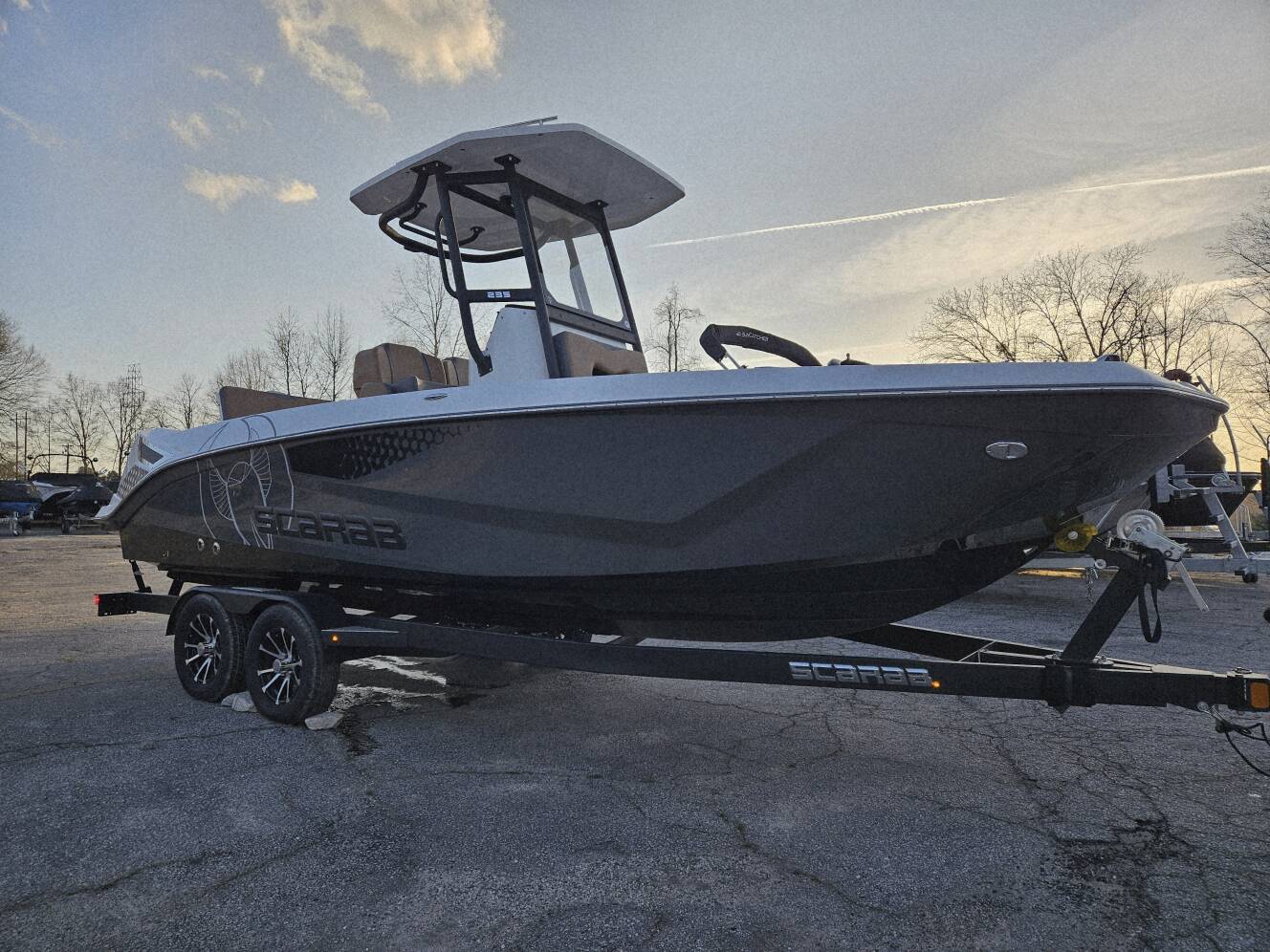 A photo of this 2024 Scarab 235 Open ID