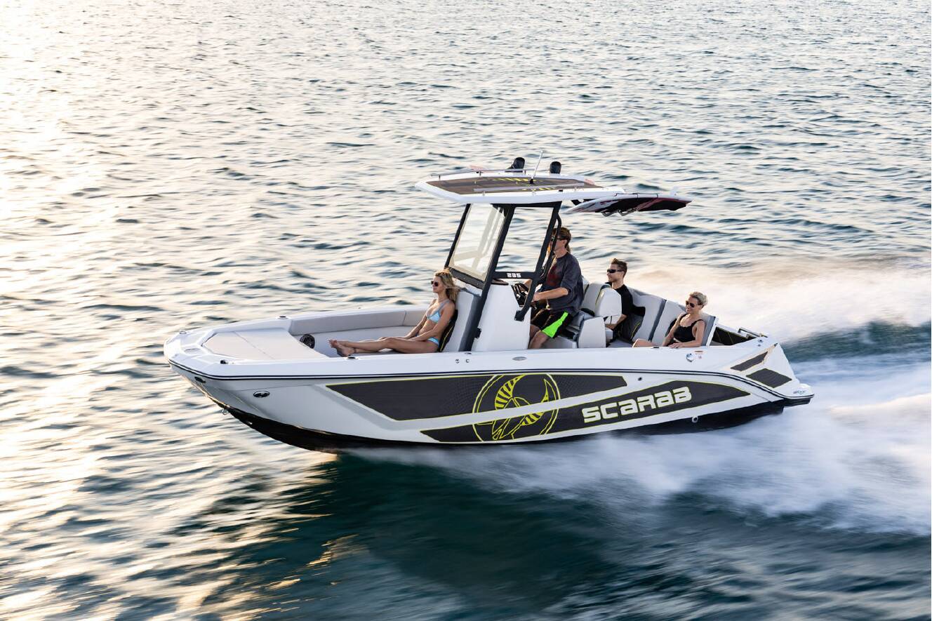 A photo of this 2024 Scarab 235 Open ID