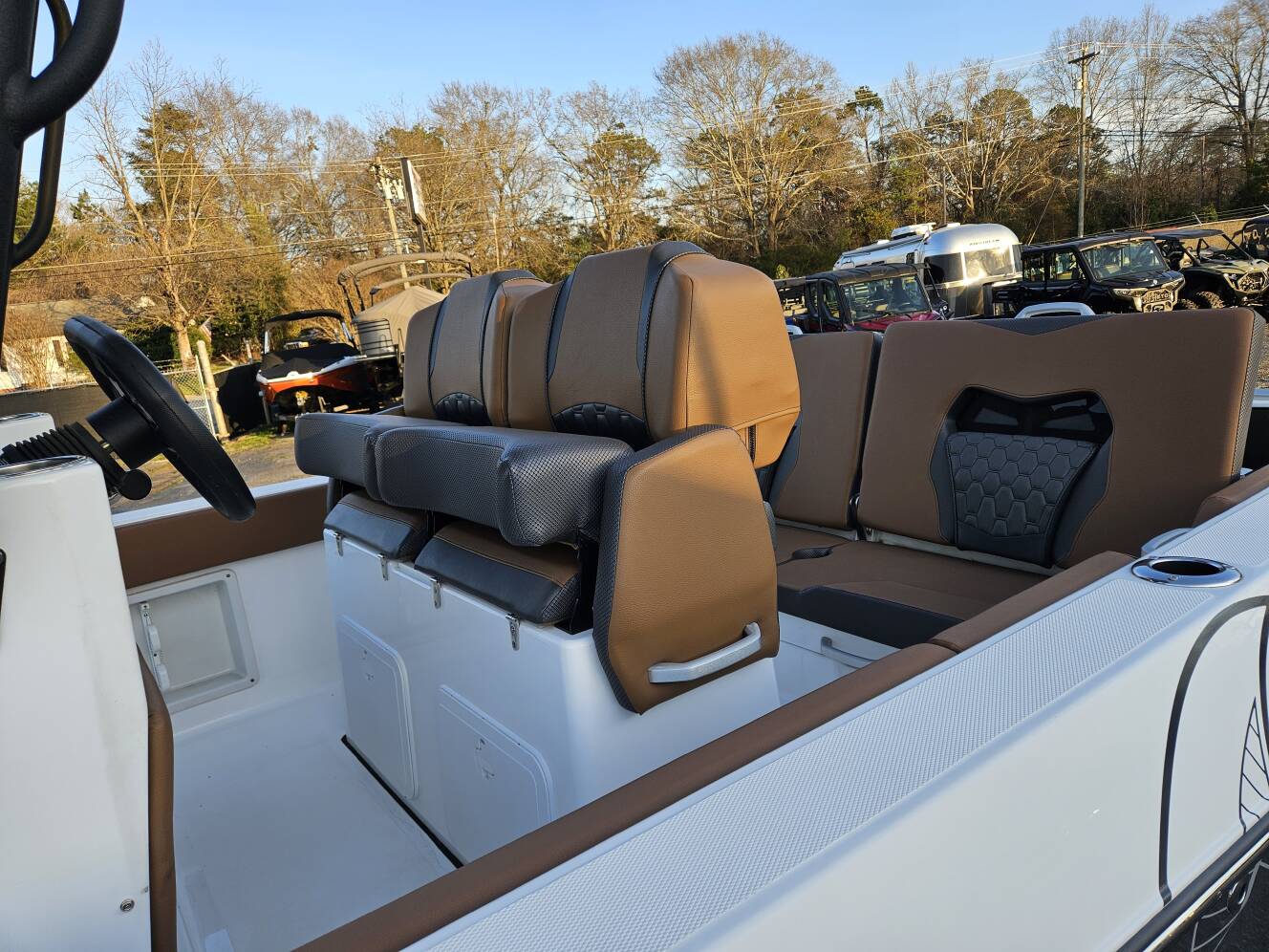 A photo of this 2024 Scarab 235 Open ID
