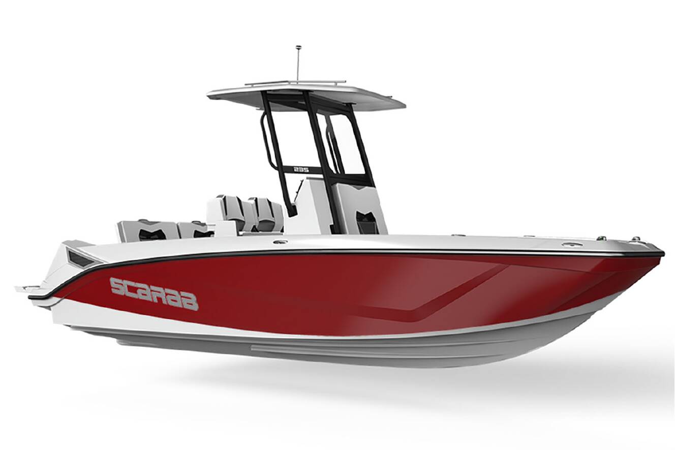 A photo of this 2024 Scarab 235 Open ID