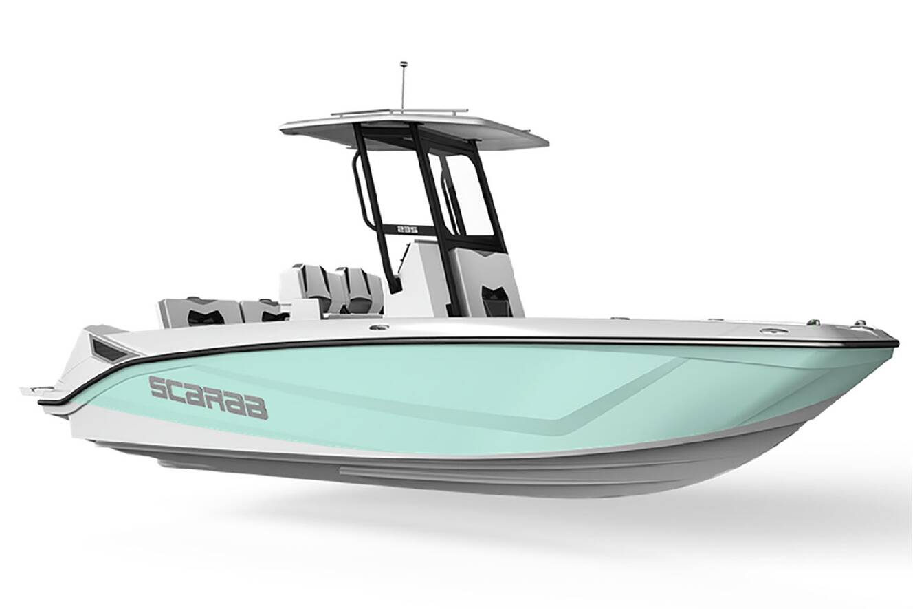 A photo of this 2024 Scarab 235 Open ID
