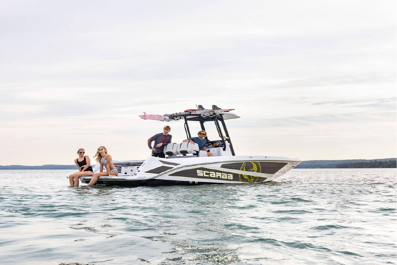 A photo of this 2024 Scarab 235 Open ID