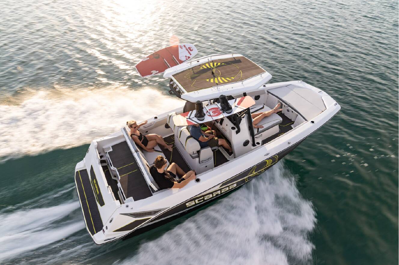 A photo of this 2024 Scarab 235 Open ID