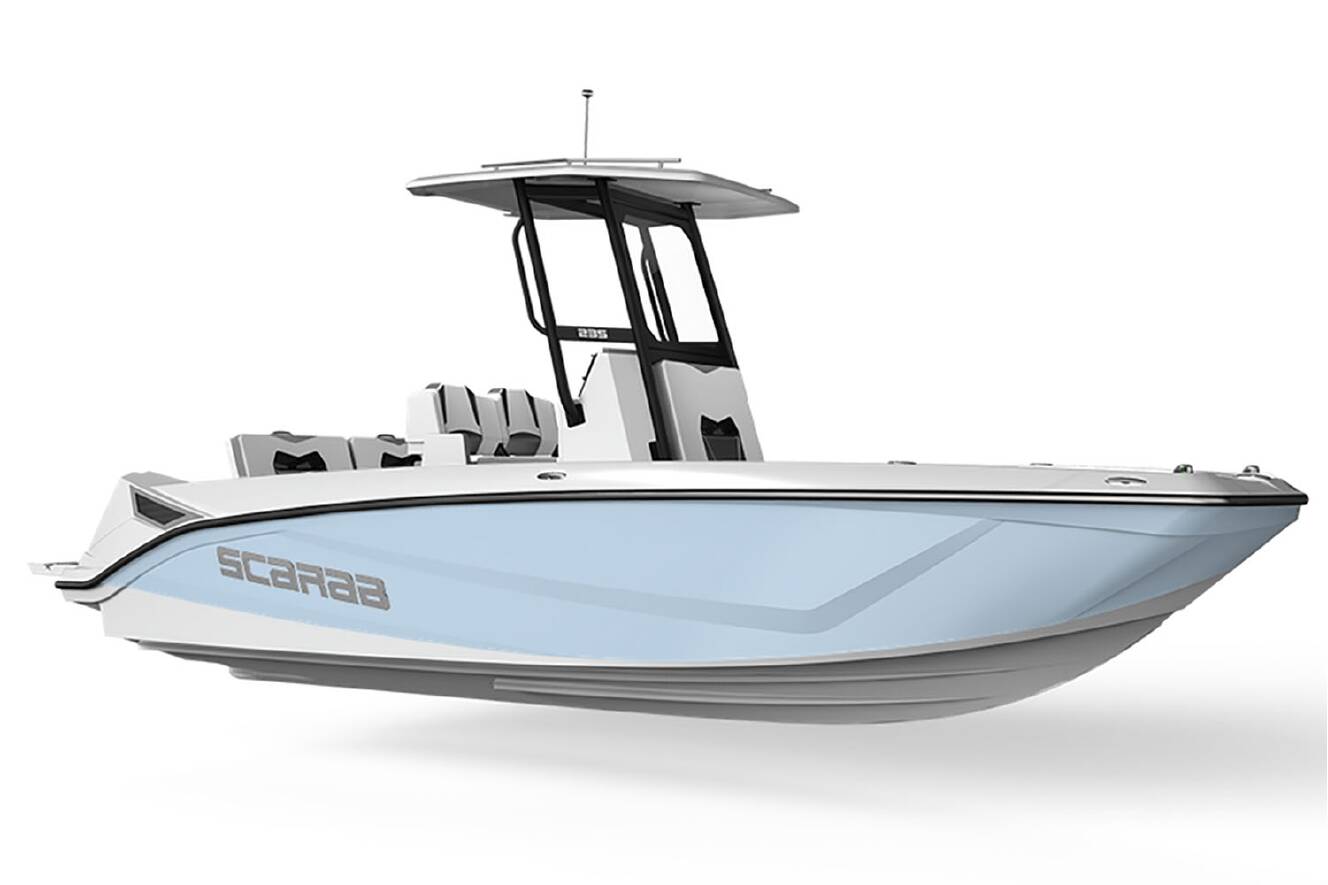 A photo of this 2024 Scarab 235 Open ID