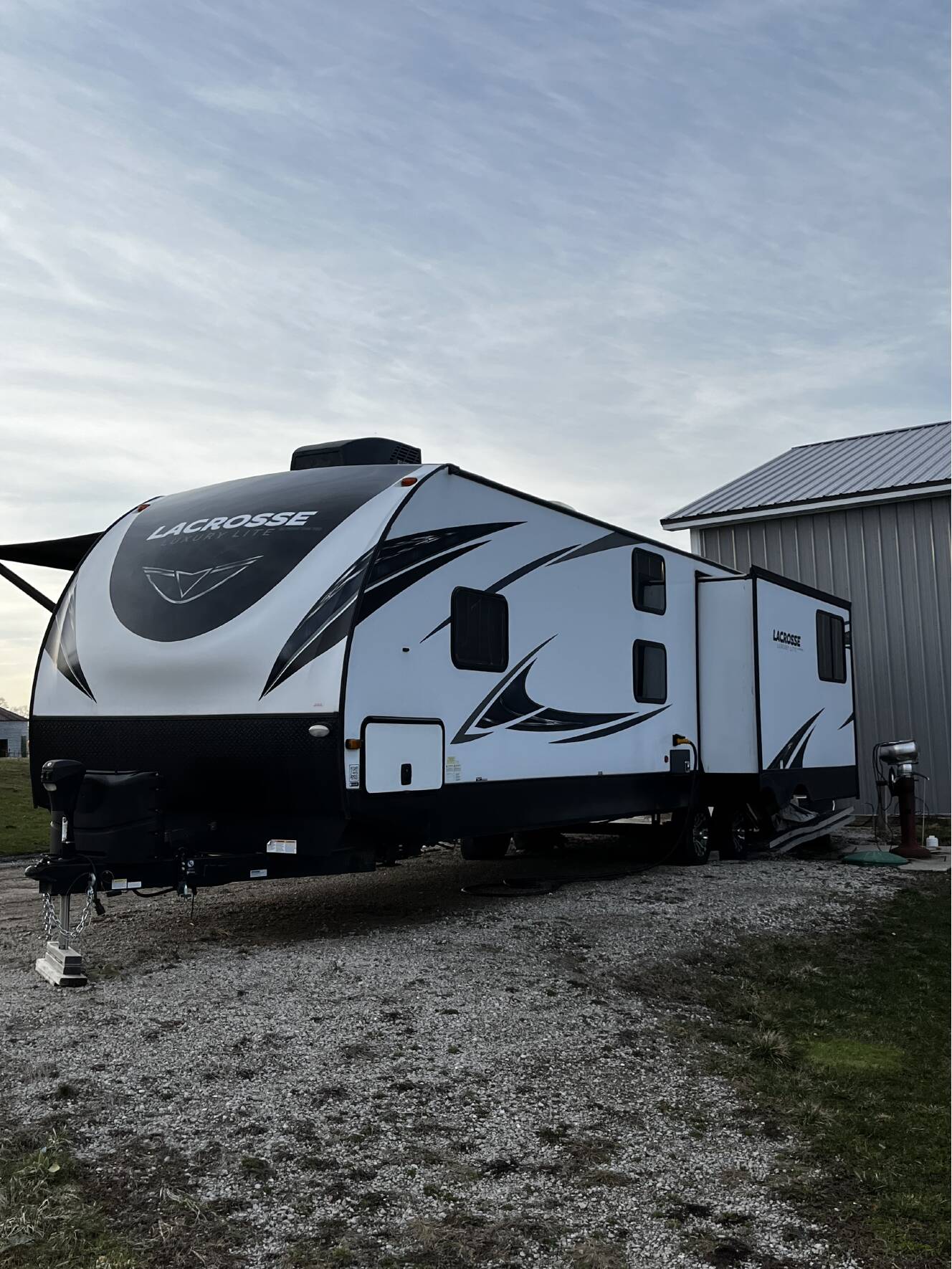A photo of this 2021 Prime Time LACROSSE LUXURY LITE 3370MB
