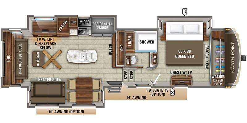 2020 Jayco NORTH POINT 315RLTS RV