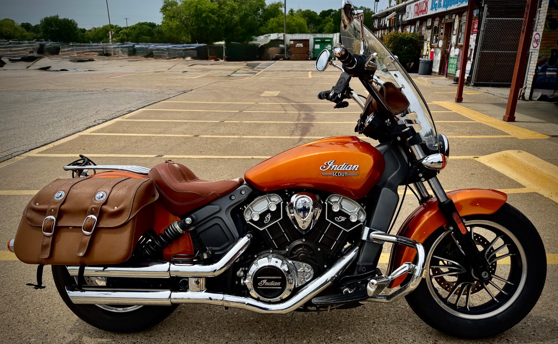 2018 Indian Motorcycle Scout® ABS Icon Series ICON in Dallas, TX