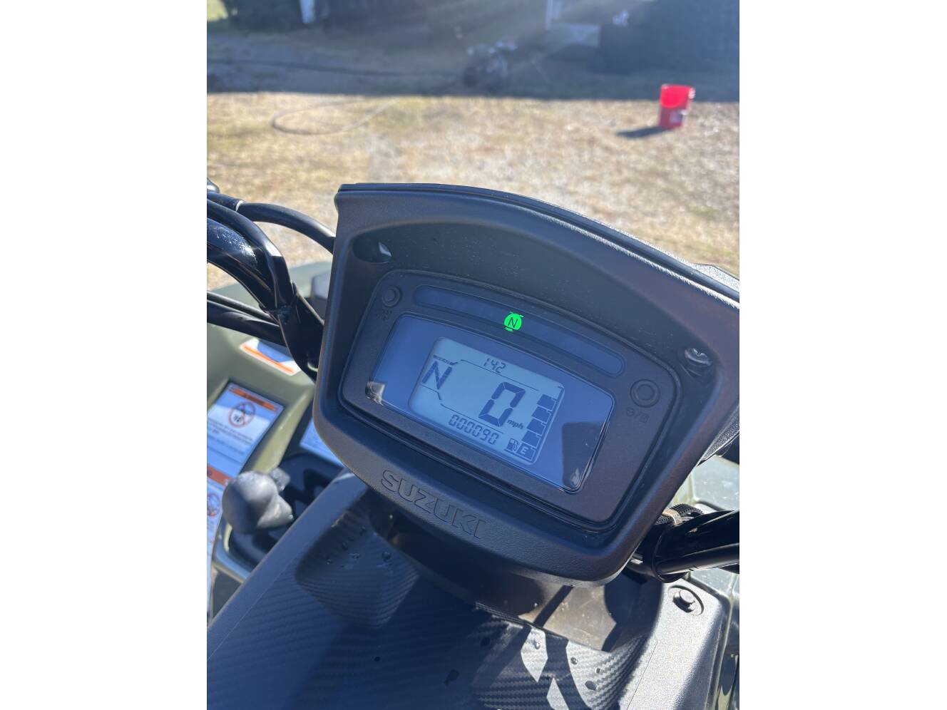 A photo of this 2022 Suzuki KINGQUAD 750 AXI 4X4 POWER STEERING