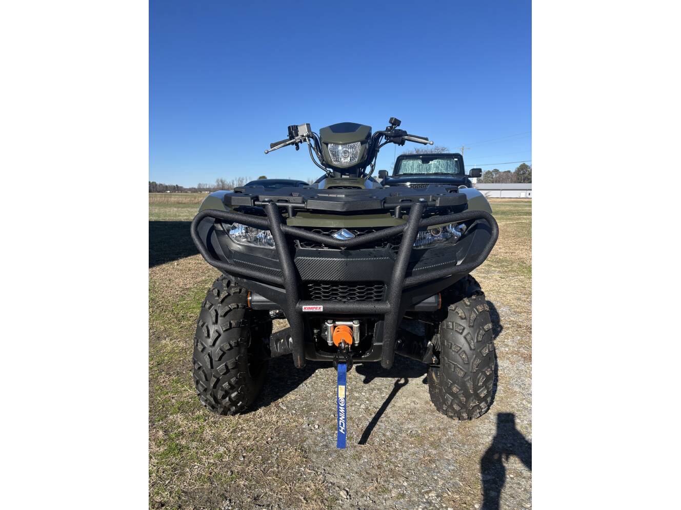 A photo of this 2022 Suzuki KINGQUAD 750 AXI 4X4 POWER STEERING