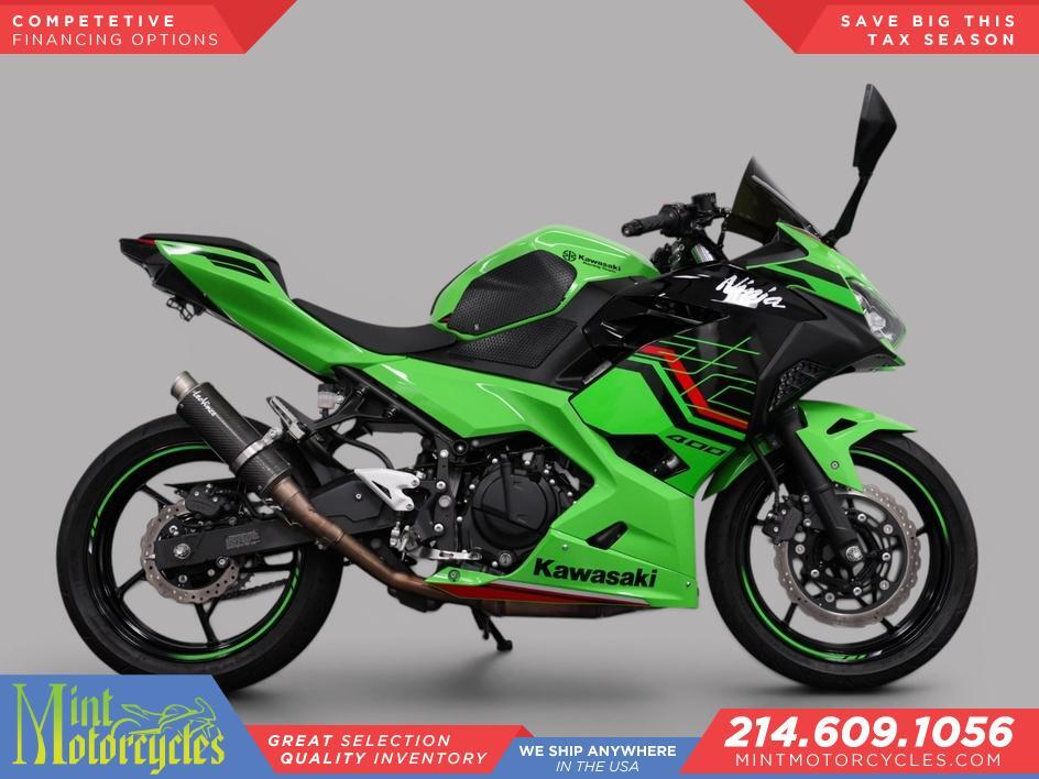 Used 2023 Kawasaki Ninja 400 Base For Sale in Dallas, TX
