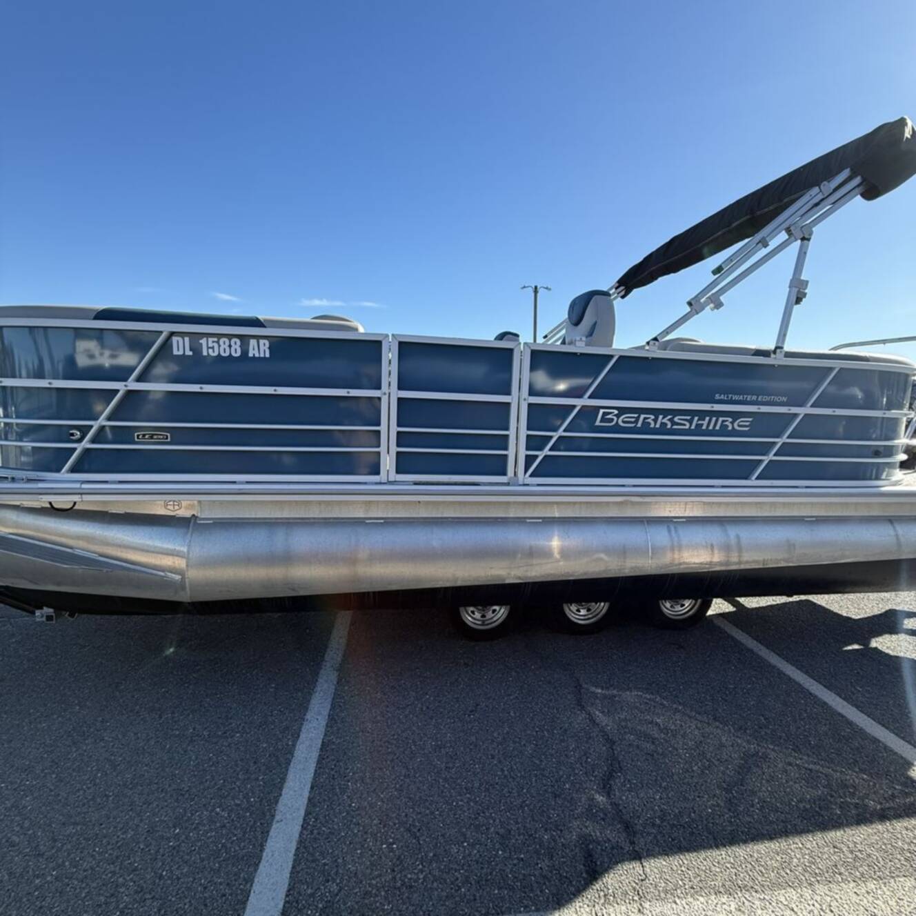 A photo of this 2025 Berkshire Pontoons 22RFX LE 2.75
