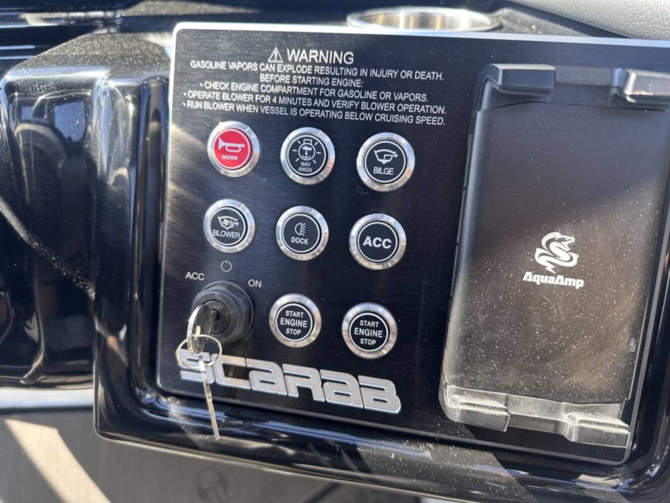 A photo of this 2025 Scarab 235 LX