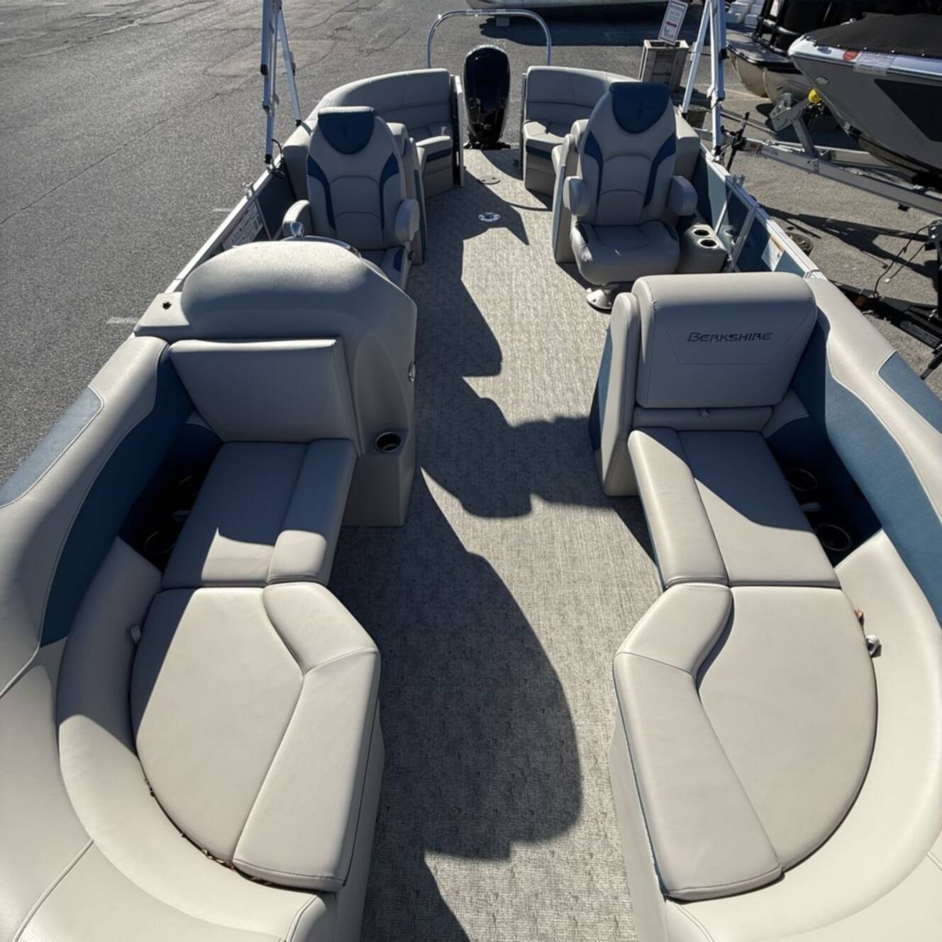 A photo of this 2025 Berkshire Pontoons 22RFX LE 2.75