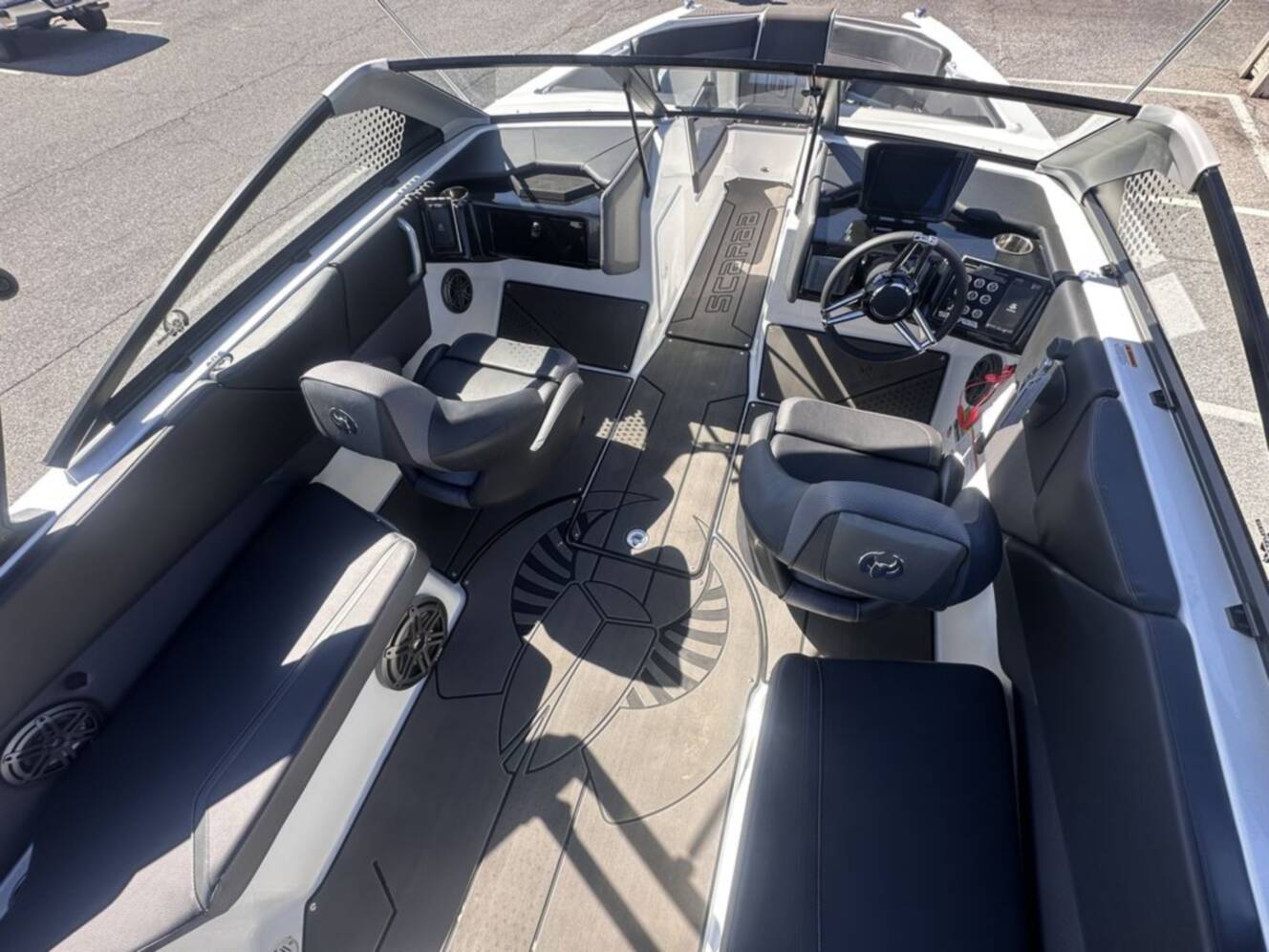 A photo of this 2025 Scarab 235 LX
