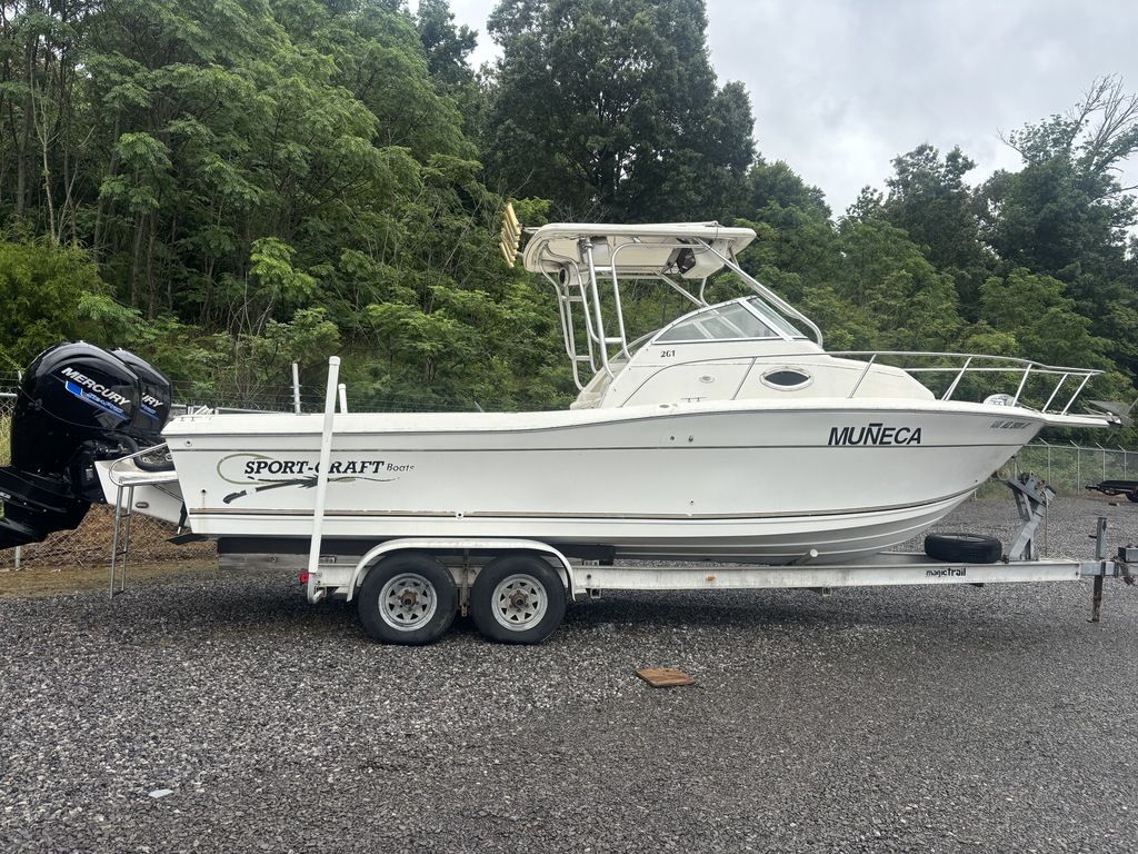 2001 Sport Craft 261 Walkaround Twin in guntersville AL