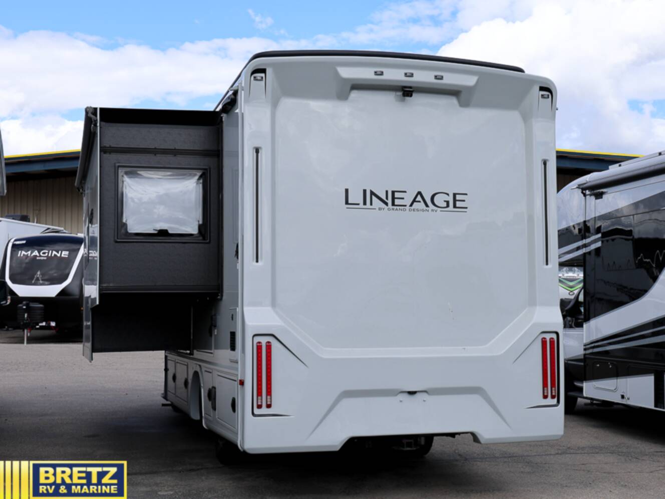 A photo of this 2027 Grand Design Lineage Series M 25FW