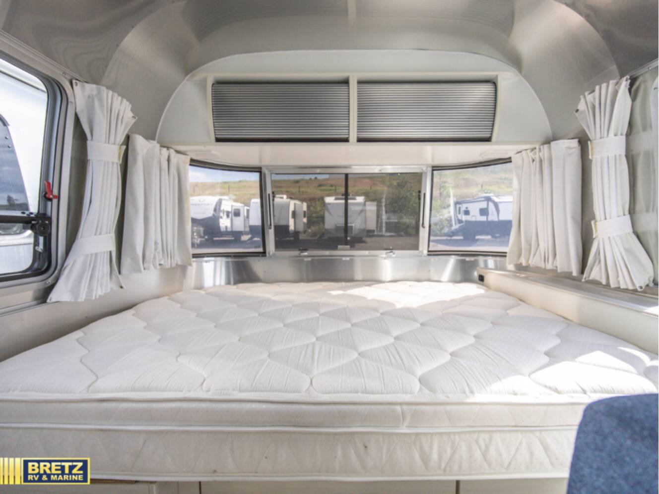 A photo of this 2021 Airstream Bambi 22FB