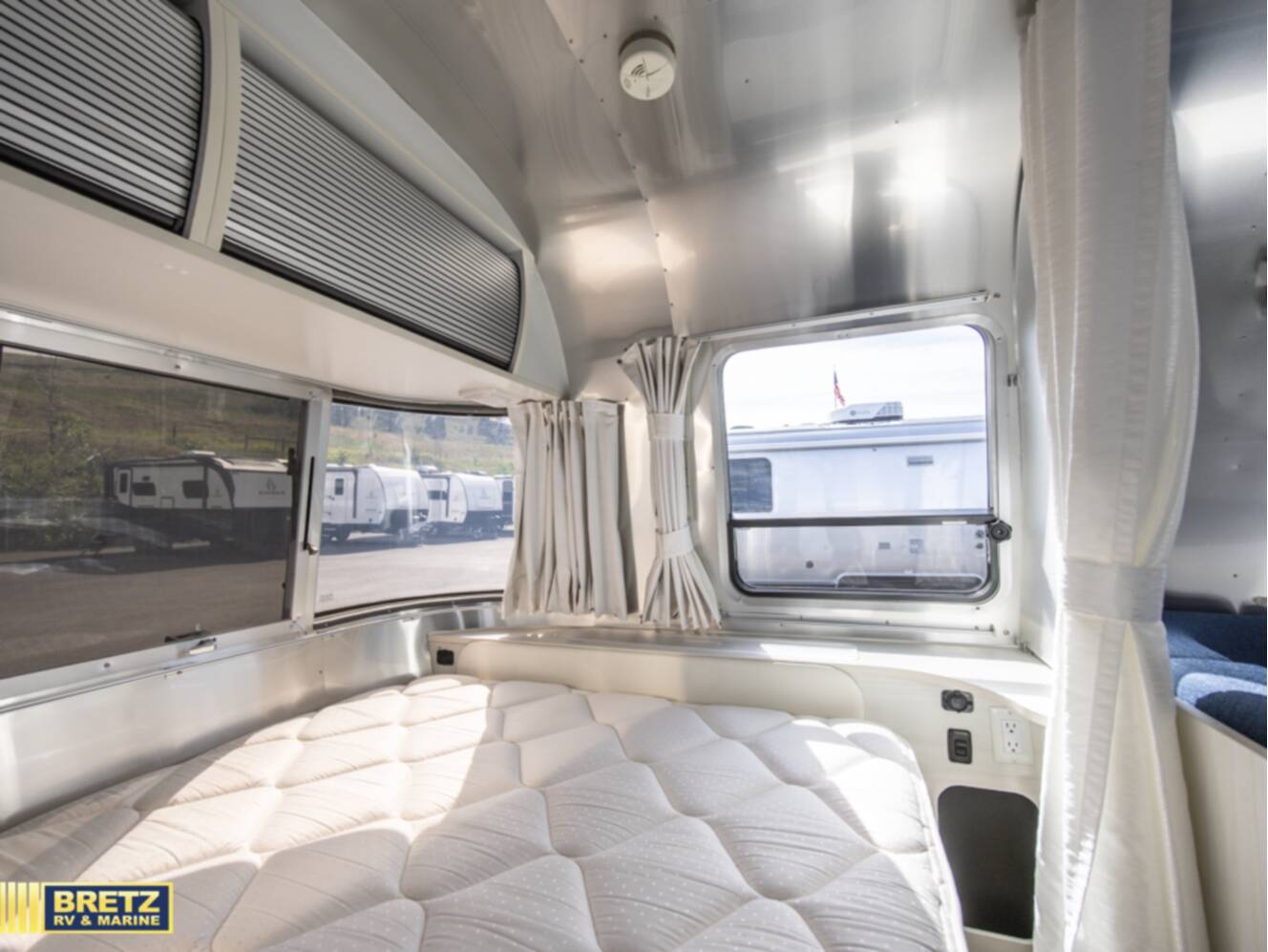 A photo of this 2021 Airstream Bambi 22FB